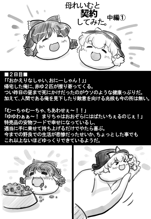 まりちゃ流し 母れいむと契約してみた 中編 ゆっくりプレイス