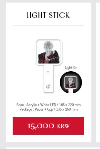 VIXX レオ コンサートグッズ : チャ・ハギョン（VIXXエンえね