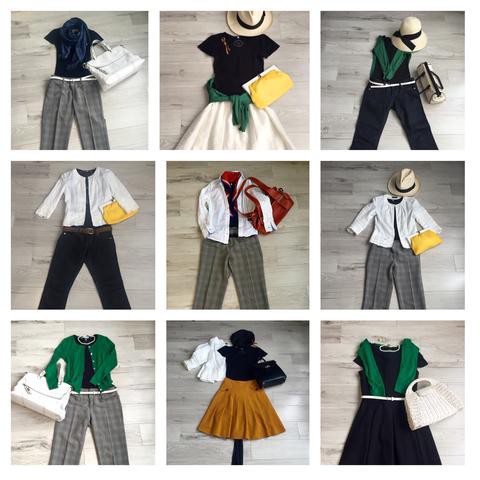 10着着まわしを振り返る 1 151cm30日間10着着回し