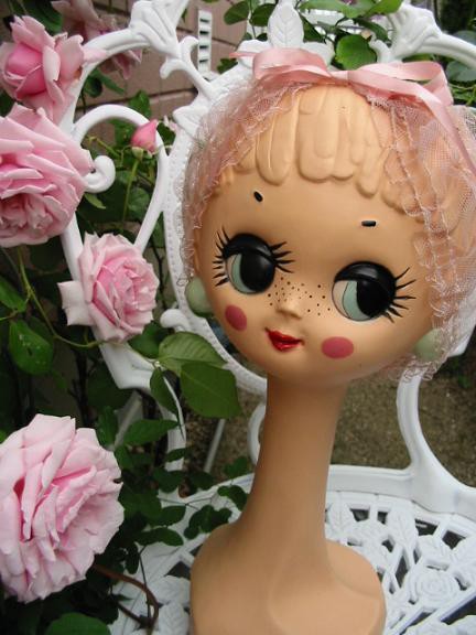 ツイッギー マネキン ヘッド ピンク ディスプレイ twiggy 美容師 人形 ツイッギー マネキン ヘッド ピンク ディスプレイ twiggy 美容師