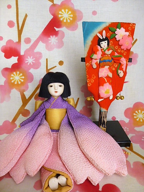 若月まり子さん 和風花の妖精人形 : ゆめゆめ人形館