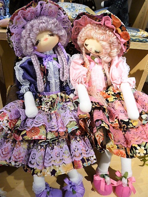 もりちゃん人形（春子ちゃん＆藤子さん） : ゆめゆめ人形館