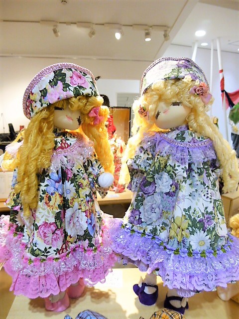 もりちゃん人形（春子ちゃん＆藤子さん） : ゆめゆめ人形館