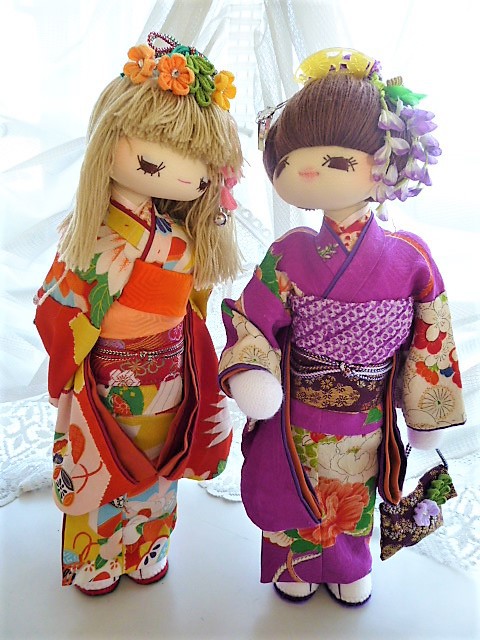 もりちゃん人形（春子ちゃん＆藤子さん） : ゆめゆめ人形館