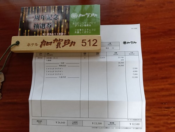 鶯宿温泉 竹あかりの宿 加賀助(2025.9) 4回目の宿泊は周年祭 : 湯 