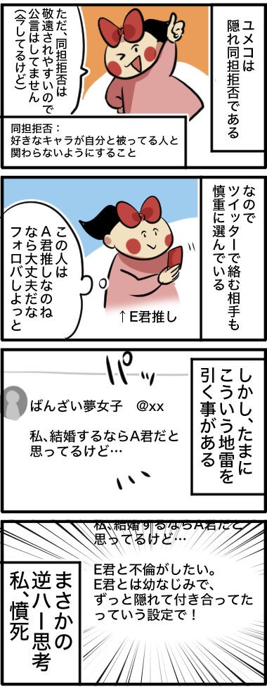 地雷を踏む夢女子 2次元に恋したユメコの日常 地雷を踏む夢女子 2次元に恋したユメコの日常