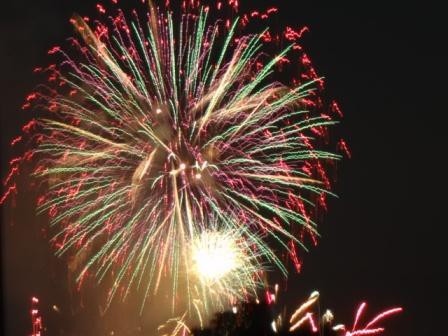 くきのうみ花火の祭典 花の旅