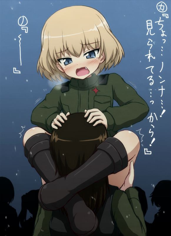 ガルパンの百合っぽい画像をなんとなく貼ってく がるおんちゃんねる