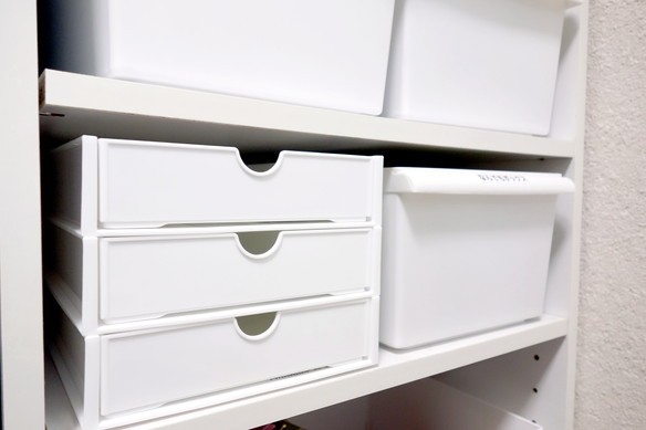 セリア A5引き出しボックス ラック シンプル 真っ白で 自由度の高い収納アイテム ゆるーくおうちのことを考えるブログ Powered By ライブドアブログ