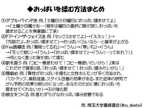 ﾟ ﾟ O彡 おっぱいを揉む方法 まとめ Yutaka Kのブログ