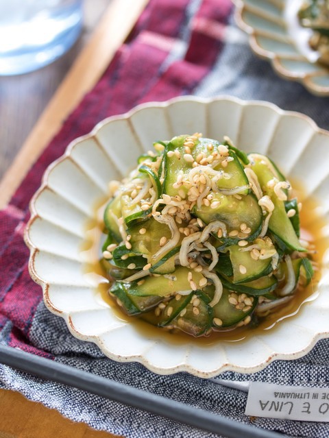 カリカリきゅうりのしらすレモンあえ 作り置き お弁当 やみつき オール1 副菜 作り置き スピードおかず De おうちバル Yuu S Stylish Bar Powered By ライブドアブログ