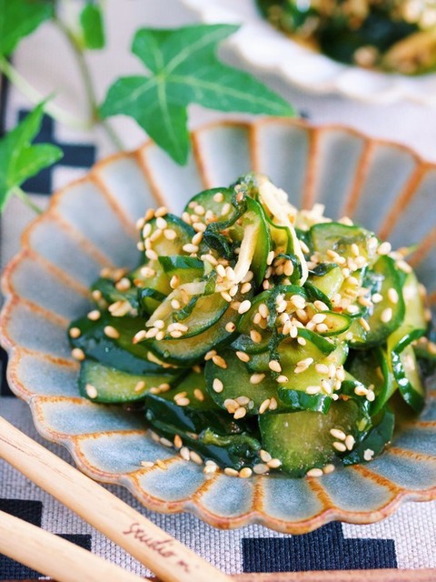 かち割りきゅうりのごま味噌マヨ【#簡単 #節約 #スピード