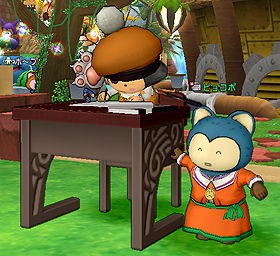 学園の掲示板でしりとりしちゃおう クラス替え ゆうきりんりん