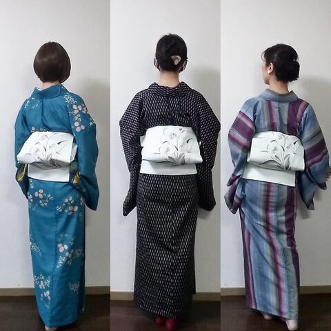 考察】着物一枚に帯三本 着物三枚に帯一本 : 四十代で楽しむ普段着物