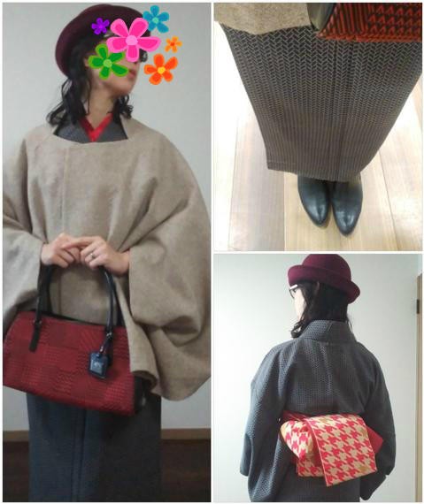 小物から考える着物コーデ 男羽織お買い物 四十代で楽しむ普段着物