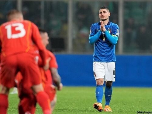 サッカー 世界が驚いたジャイキリ 北マケドニアがイタリアを下す衝撃 2大会連続w杯予選敗退へ スポーツフォン