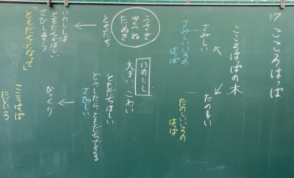 道徳は「こころはっぱ」 : ザッキンチョ