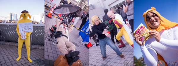 コミケ 1日目のコスプレフォトレポートまとめその1 ワンパンマン人気 ポムポムプリン 紅の豚 筋肉質なうまるちゃんなど 70枚以上 なんだかおもしろい