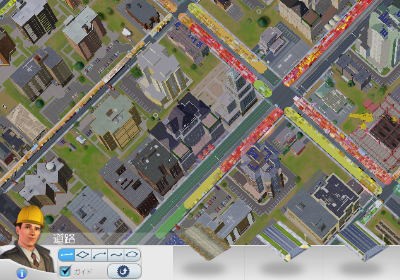 シムシティ 13年版 交通渋滞対策 Zapzap