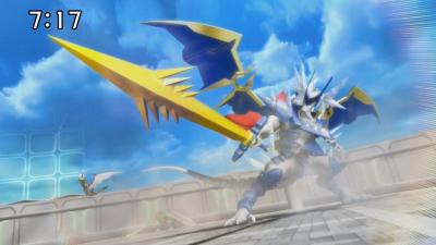 バトルスピリッツ 覇王 第40話 新たなる出会い 爆氷の覇王ロード ドラゴン グレイザー 雑食生活の日々