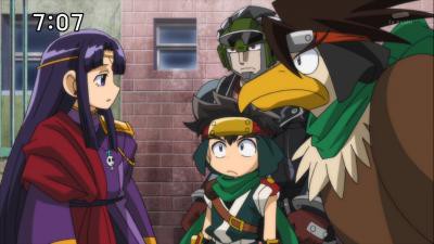 バトルスピリッツ ソードアイズ 第15話 紫と緑の賭け さらば疾風丸 雑食生活の日々