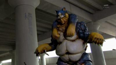 仮面ライダーOOO（オーズ） 第3話 「ネコと進化と食いしん坊