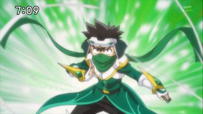 バトルスピリッツ ソードアイズ 第15話 紫と緑の賭け さらば疾風丸 雑食生活の日々