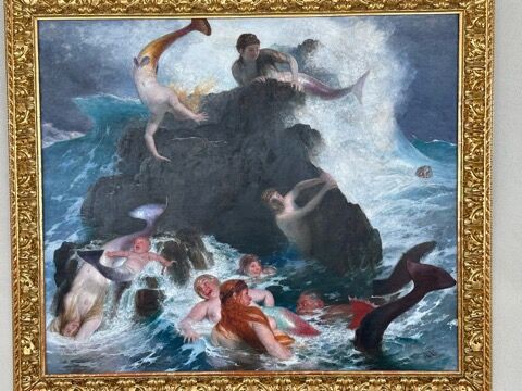 美術】アルノルト・ベックリン／『戯れる人魚たち』 Arnold