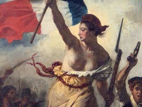 美術】ドラクロワ／『民衆を導く自由の女神』 Eugène Delacroix