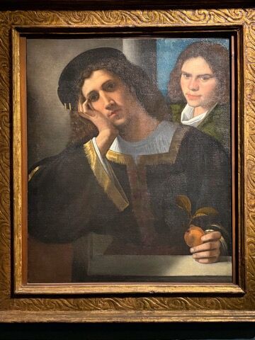 美術】ジョルジョーネ／『二人の青年の肖像画』 Giorgione/Double