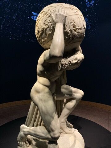 ファルネーゼのアトラス 高さ60cm Farnese Atlas ファルネーゼの
