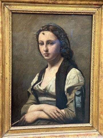 美術】カミーユ・コロー／『真珠の女』 Camille Corot/The Woman with the Pearl : Zauberblog