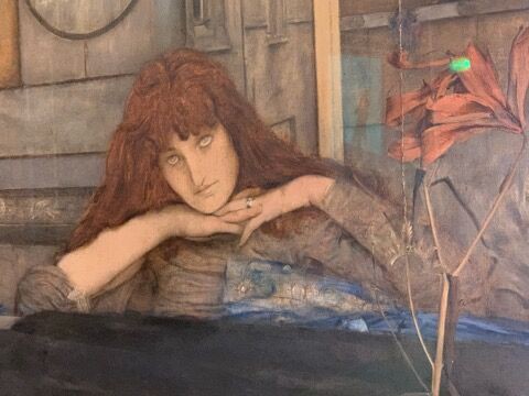 美術】フェルナン・クノップフ／『私は私自身に対してドアを