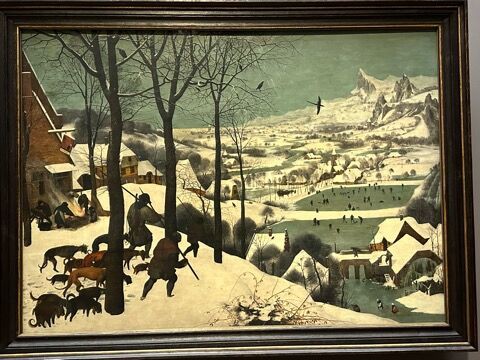 美術】ピーテル・ブリューゲル（父）／『雪中の狩人』 Pieter Bruegel