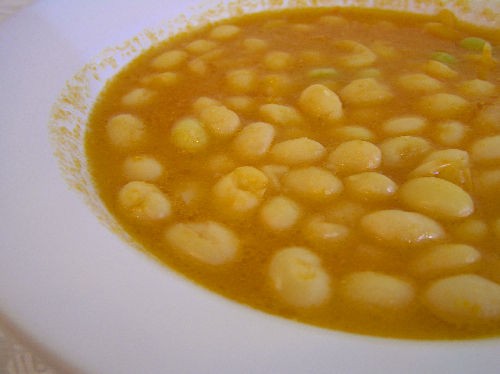 早穫り白インゲン豆の煮込み イルンに居るんデス