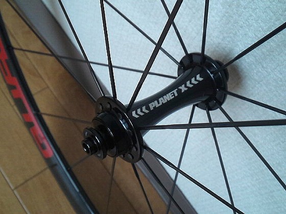 カーボンホイールPlanet X R50 Guru Team Edition（２）御開帳 : iwanの自転車日記