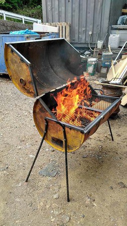 決まりました アメリカンBBQコンロ