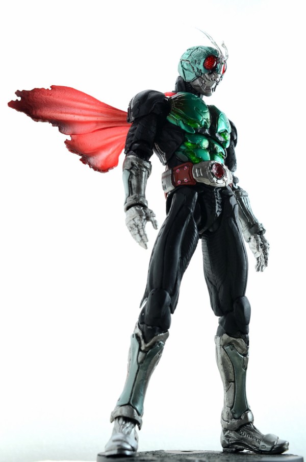 s.i.c 仮面ライダー新1号　改造　v3風 バンダイ S.I.C. 仮面ライダー 新1号 レビュー : きんけつほびー