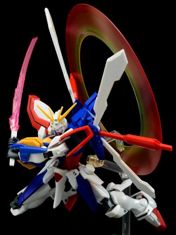 バンダイ Robot魂 Side Ms ゴッドガンダム レビュー きんけつほびーらいふ