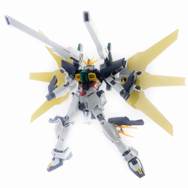バンダイ MG 1/100 ガンダムダブルエックス パチ組レビュー : きんけつ