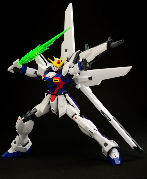 バンダイ MG 1/100 ガンダムX パチ組 レビュー : きんけつほびーらいふ。