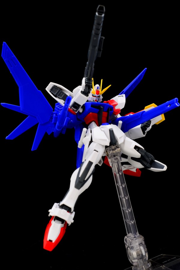 HGBF ビルドストライクガンダム フルパッケージCLEAR RED Ver. HGBFビルドストライクレビュー