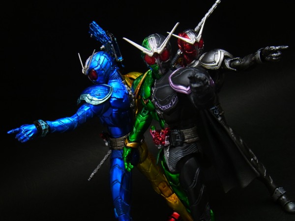バンダイ S.I.C. VOL.58 仮面ライダーW ヒートメタル＆ルナトリガー