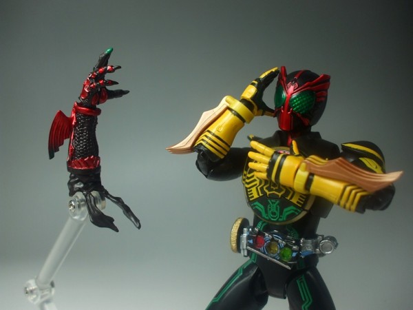 バンダイ S H F 仮面ライダーオーズ タトバコンボ レビュー きんけつほびーらいふ