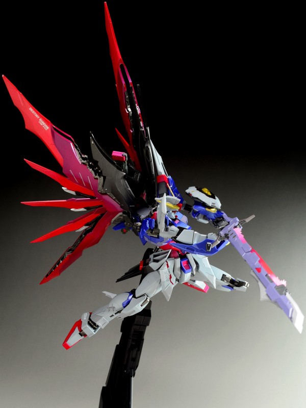 メタルビルド　デスティニー　ボディ　レッグ METAL BUILD デスティニーガンダム レビュー その2 : きんけつほ