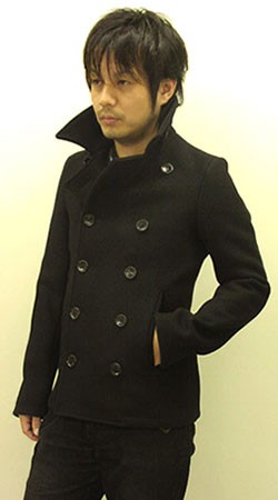 LITHIUM HOMME(リチウムオム) HEAVY MELTON PEA COAT : 通販セレクト 