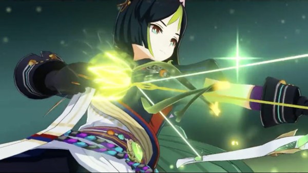 原神3.0新実装キャラクター☆星5「ティナリ」紹介。草元素、弓武器