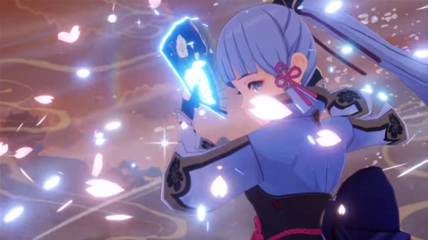原神2.0新実装キャラクター☆5「神里綾華(かみさとあやか)」片手剣氷