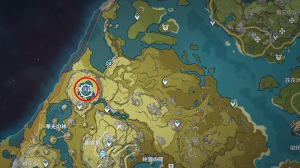 奥蔵山様 原神】小さな謎解き/璃月/奥蔵山北東 [Mini