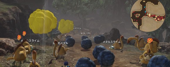 DQH2】ドラクエヒーローズ2表「フィールド」で大量にメタル系が出現